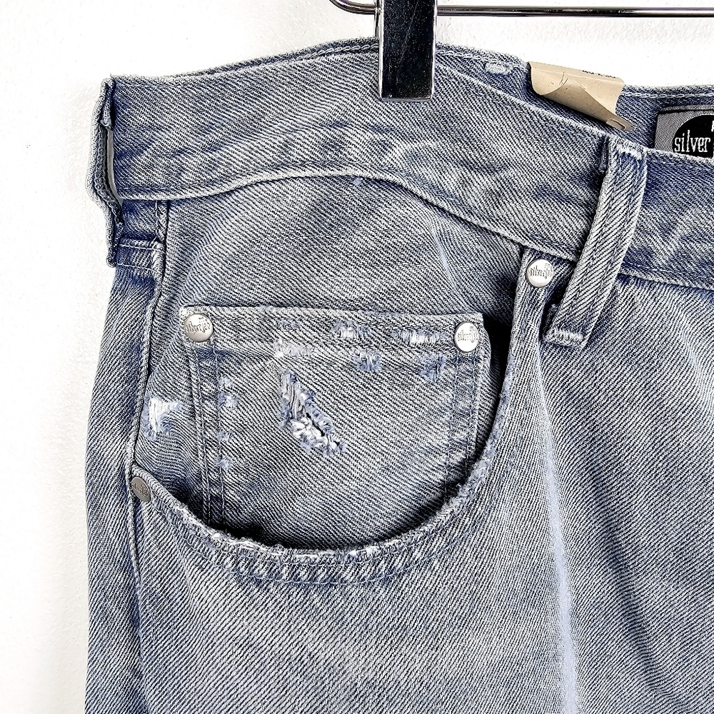 Levi's SilverTab Loose Lightwash Jeans NWT 40x30 - Picture 10 of 16